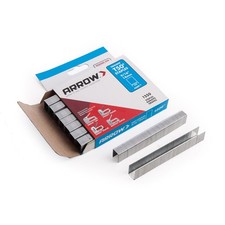 Arrow T50 Steel Zinc Staples 14mm 9/16in Pack of 1250 Universal Fit A50924 0.0065 per staple