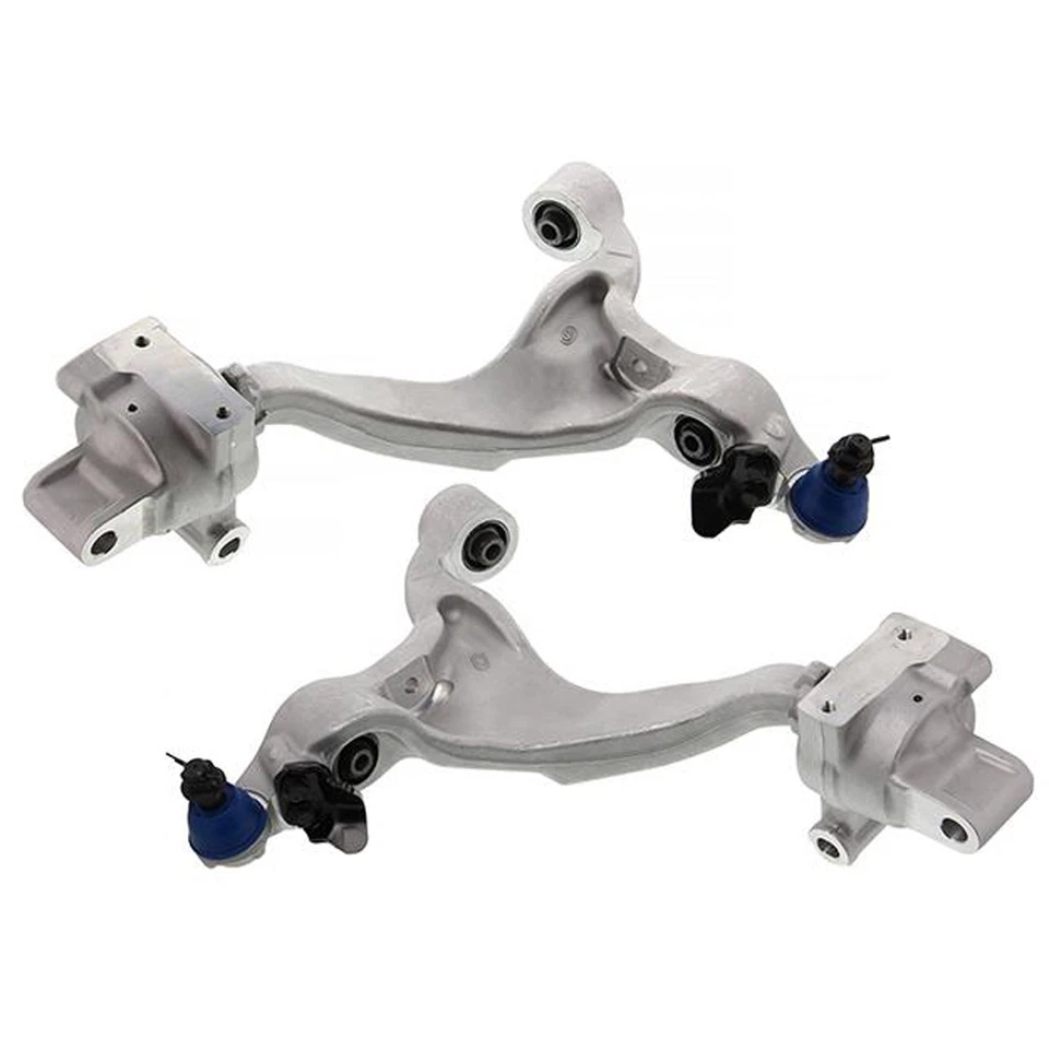 Juego de pares de rótulas de brazo de control inferior delantero Mevotech para Infiniti G35 G37 AWD Foto 2 de 4