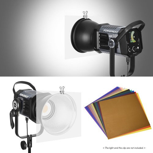 Andoer 11 Colors Lighting Filter 30*30cm Gel Theater for LED DJ Club Disco Y7A5 - Afbeelding 4 van 12