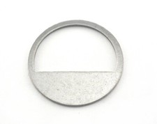 5 pcs Round Charms Antique Silver Plated Brass 25mm no hole findings 3655-165