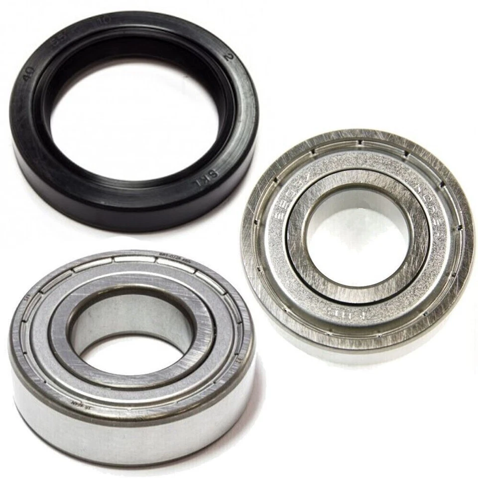 KIT CUSCINETTI E ANELLO TENUTA TIPO WHIRLPOOL IGNIS VASCA SALDATA 6204ZZ 6205ZZ - Immagine 2 di 2