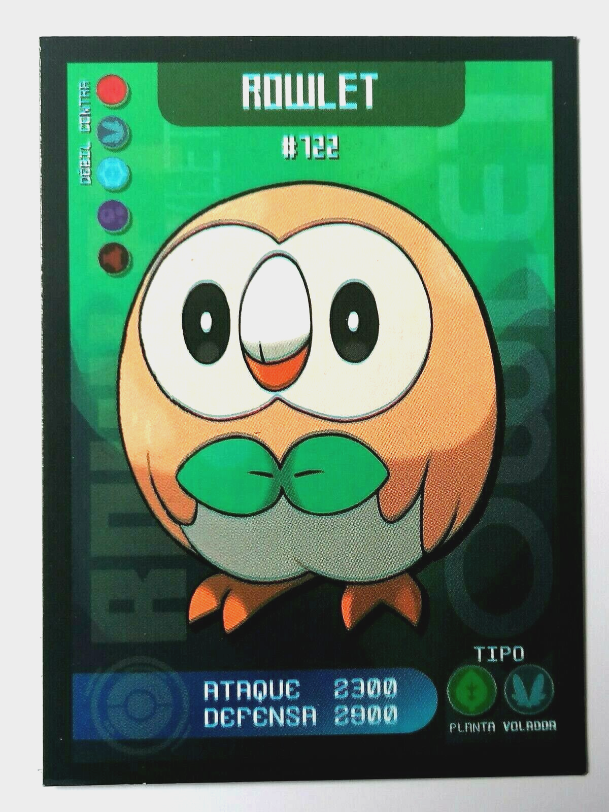 CARD POKEMON EJ VOL. I #722 ROWLET 2020 Alola PERU South America