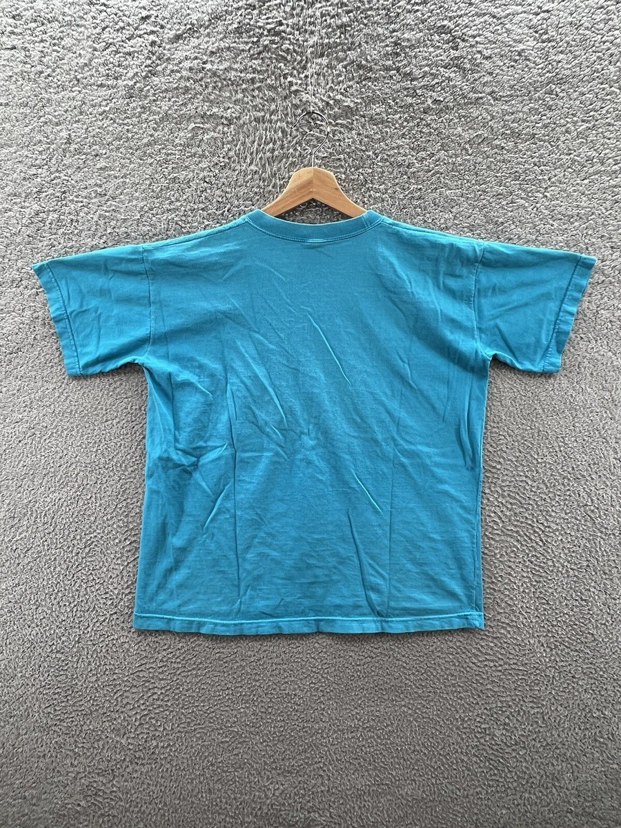Vintage Yves Saint Laurent Boutique Embroidered Blue 100