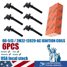 6x Heavy Duty Ignition Coils For Ford Five Hundred/Freestyle 3.0L DG513 FD502