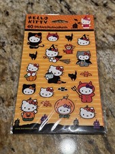 Hello Kitty Halloween 40 Stickers 2010 Sanrio MIP