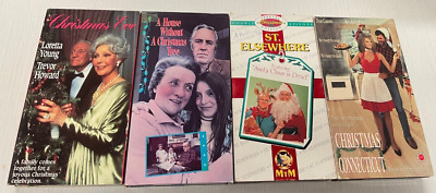 4 VHS Lot St Elsewhere Christmas Christmas Eve House Without Christmas Tree