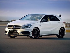 Cars amg mercedes a45 Desk Mat Stitched
