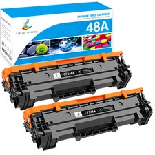 2PK Black CF248A 48A Toner Cartridge for HP LaserJet Pro MFP M28w M29w M28a INK
