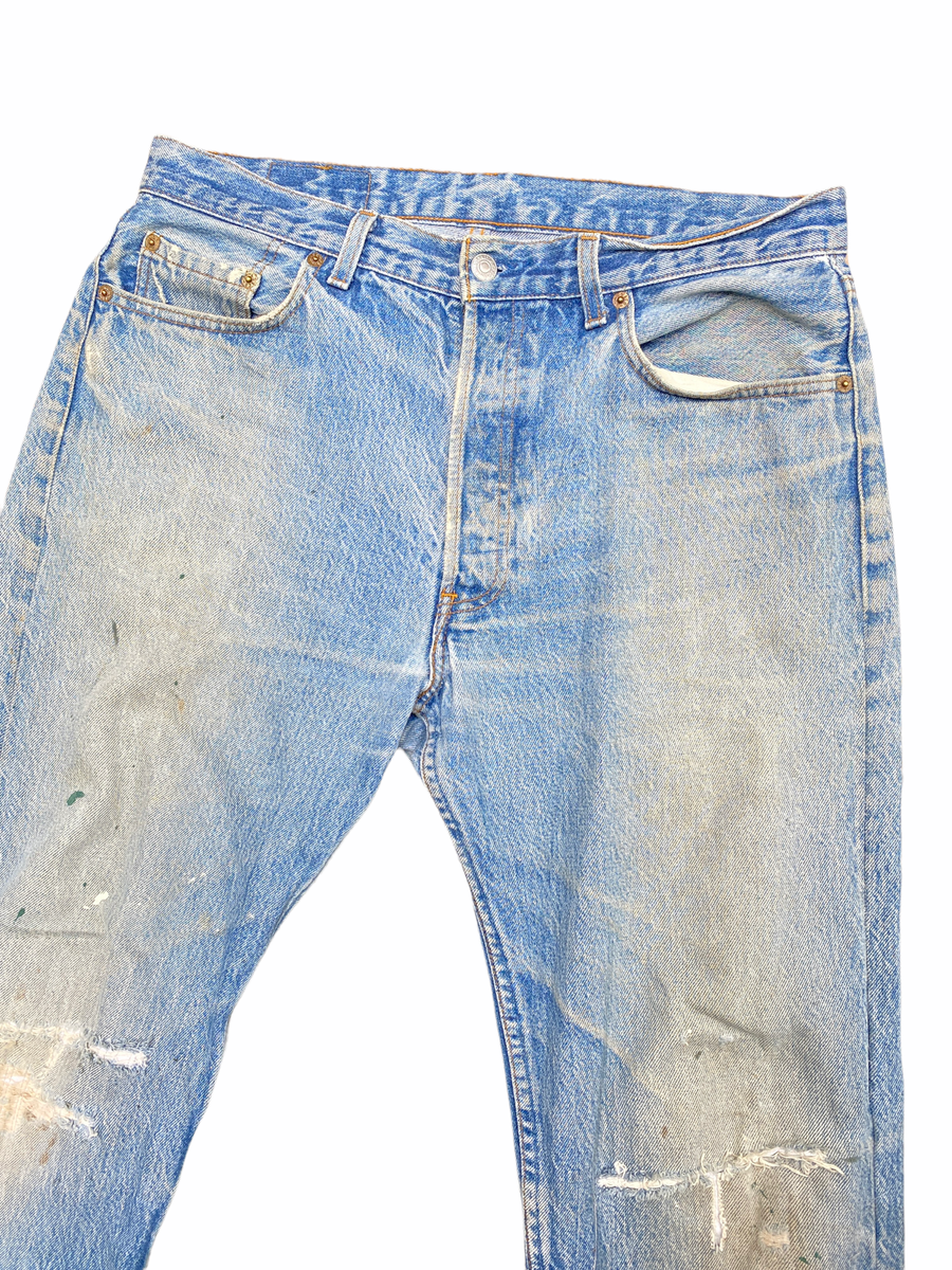 Levis Levi's One of a Kind 501 Vintage Made in France denim