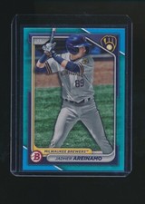 JADHER AREINAMO 2024 BOWMAN SKY BLUE PARALLEL 039/499 #BP-2