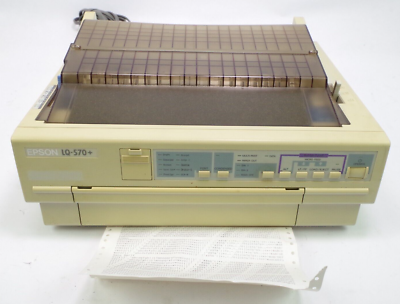 Epson LQ-570+ Standard Dot Matrix Printer Parallel 24 pin 360 DPI