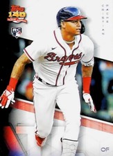 2021 TOPPS ARCHIVES 1991 VARIATION #287 Cristian Pache  Atlanta Braves