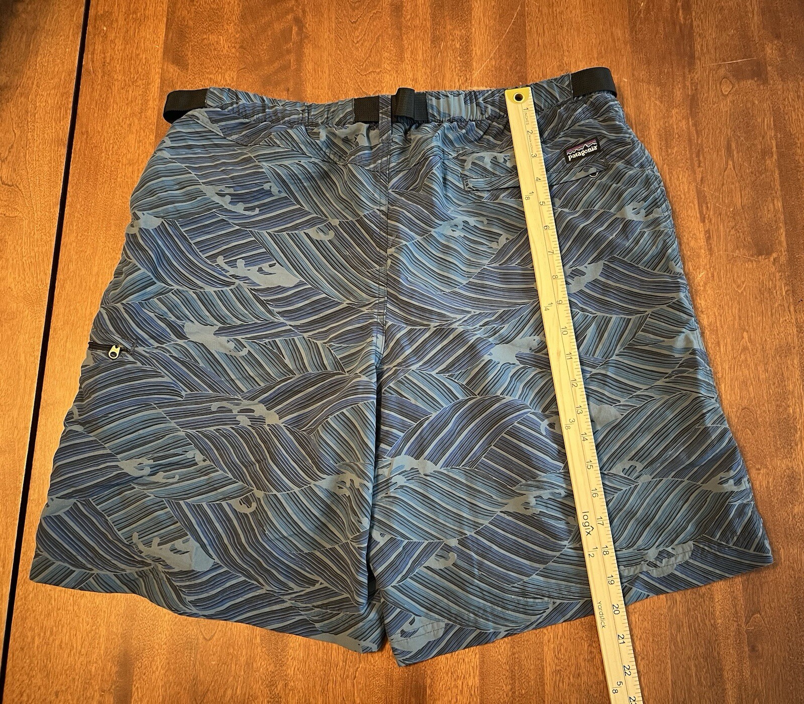 Patagonia 2010 River Shorts Wave Pattern PYB 57090S0 Mens Size Large thumbnail 5