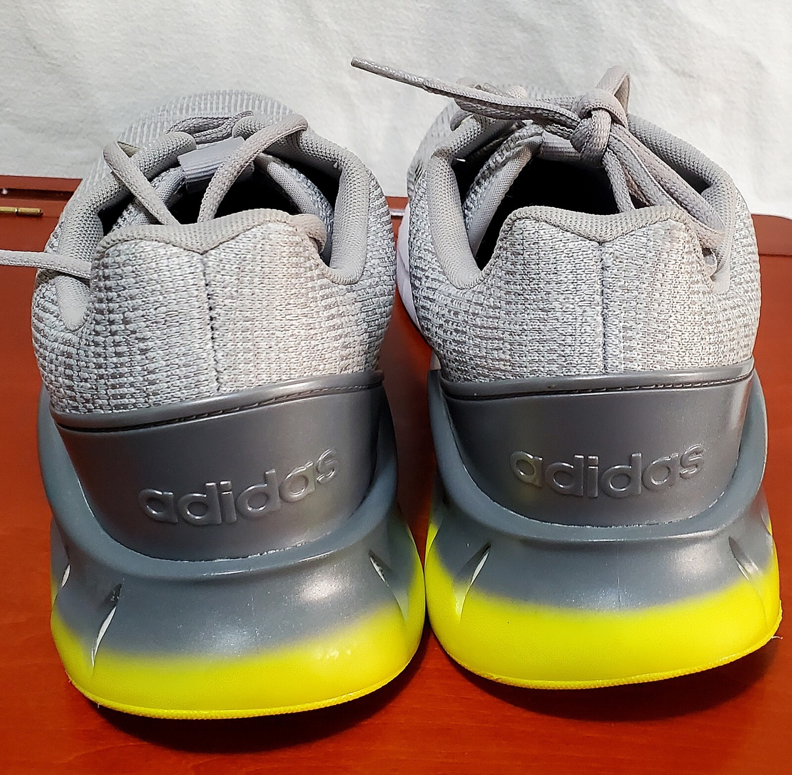 Adidas Men's Kaptir Super Trail Running Shoe Grey/yellow Sz 11½ Brand