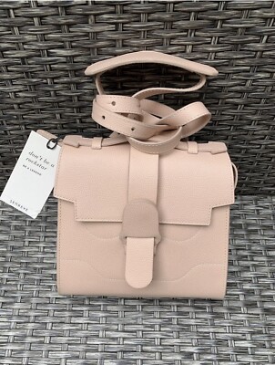 Senreve Alunna Mini Backpack Crossbody Italian Leather Shoulder