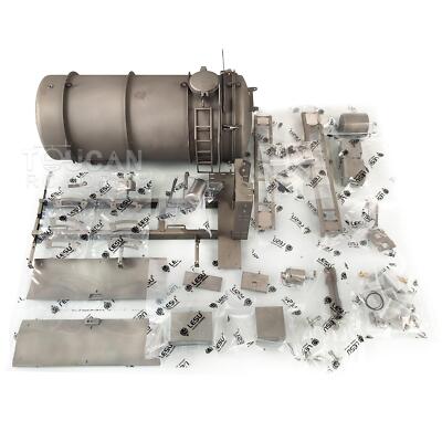 Metal Vacuum Tank For Tamiya DIY LESU 1/14 4x4 Transport Car Tractor RC Truck