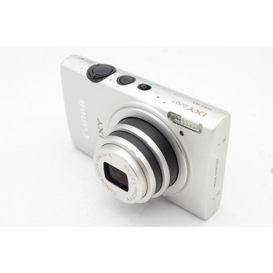 Canon IXY 220F PowerShot ELPH 110 HS IXUS 125 HS Digital Camera Silver/Pink/Red - Image 2 of 4