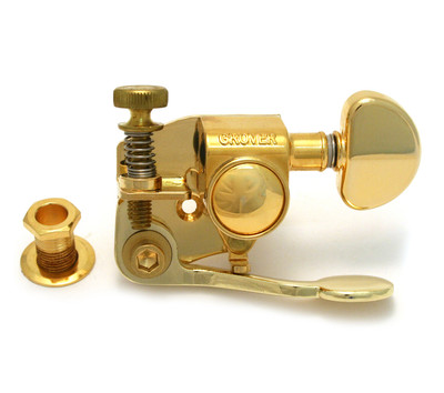 HIPSHOT USA GT1 Gold Grover Rotomatic Drop D-TUNER Guitar Xtender 6100G