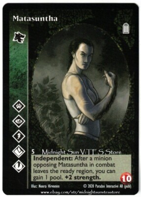 Matasuntha Gangrel Anthology I 2020 BCP V:TES VTES Vampire CCG