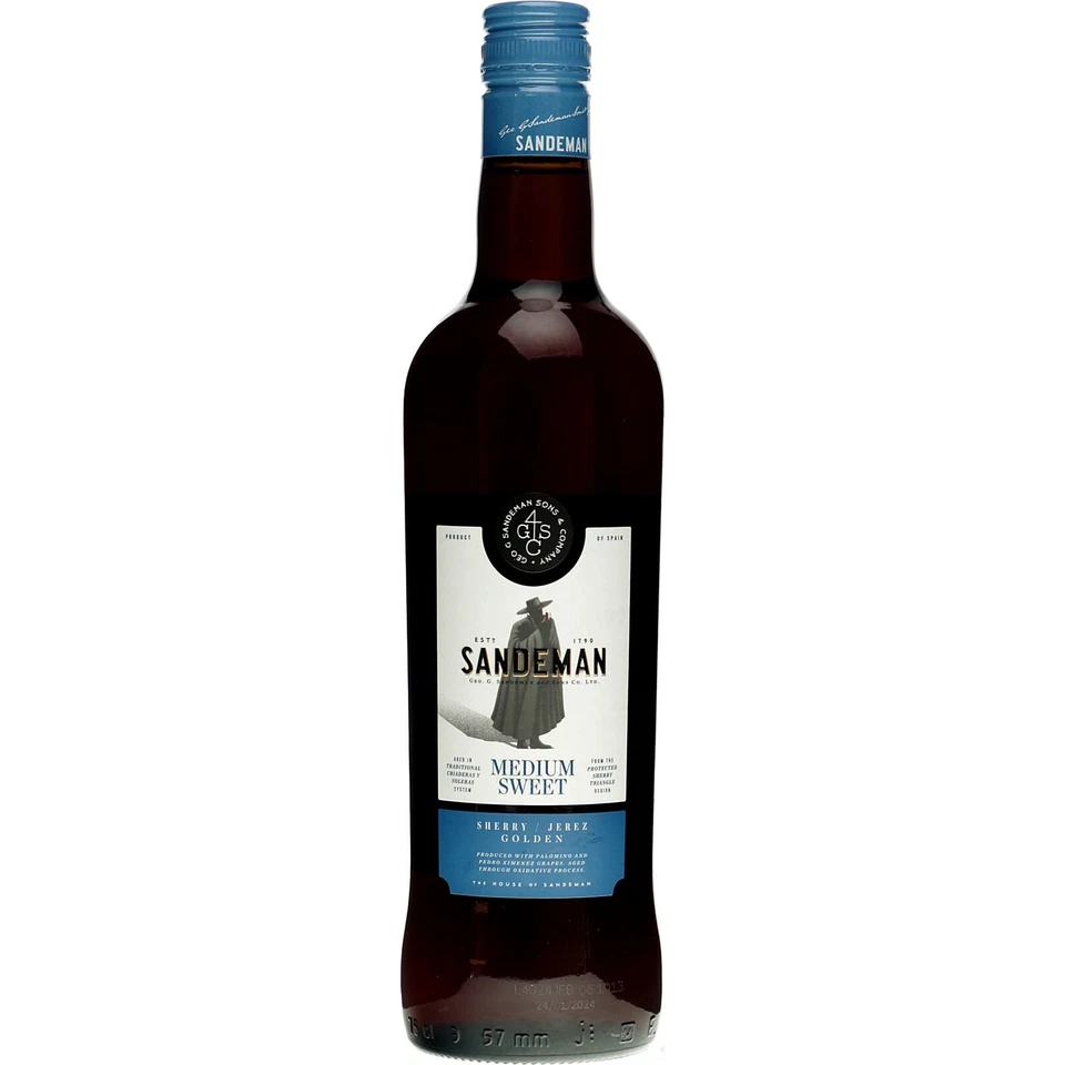 Sandeman Sherry Medium Sweet halbsüß Spanien Jerez 0 75l