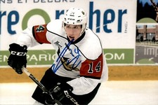 Jared Mcisaac Signed Auto 4x6 Photo Halifax Mooseheads / Detroit Red Wings #3