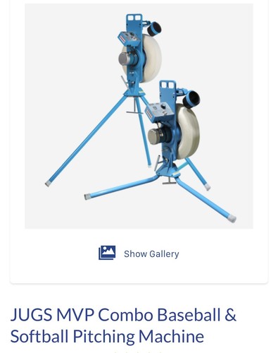 Jugs Mvp Combo Pitching Machine The Machine Also Come With A Jugs