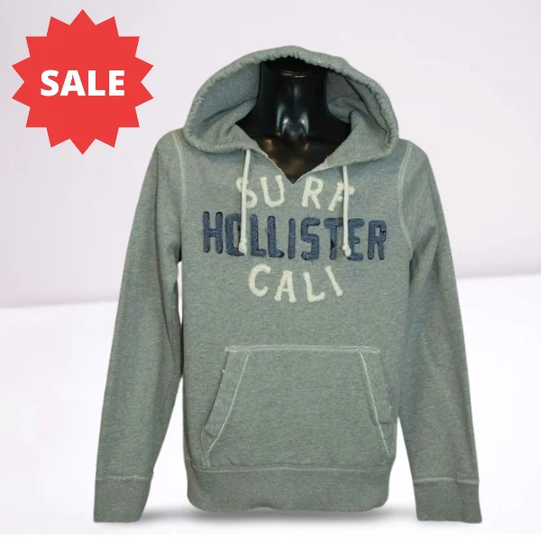 MENS HOLLISTER HOODY SIZE S + SIZE VGC#../[