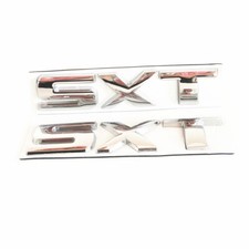2x Metal Car Decals Sticker Chrome Sxt Letterings Side Fender Badge Emblem 2x Metal Car Decals Sticker Chrome Sxt Letterings Side Fender Badge Emblem