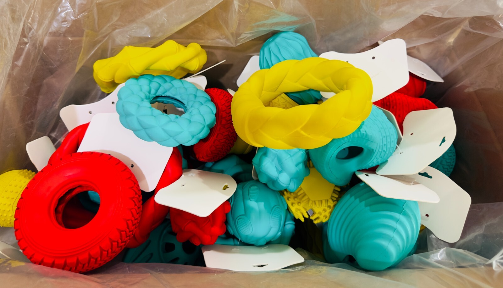 60 Rubber Chew Bone Toys for Pet Puppy Large Dog Chew Toy For Wholesale