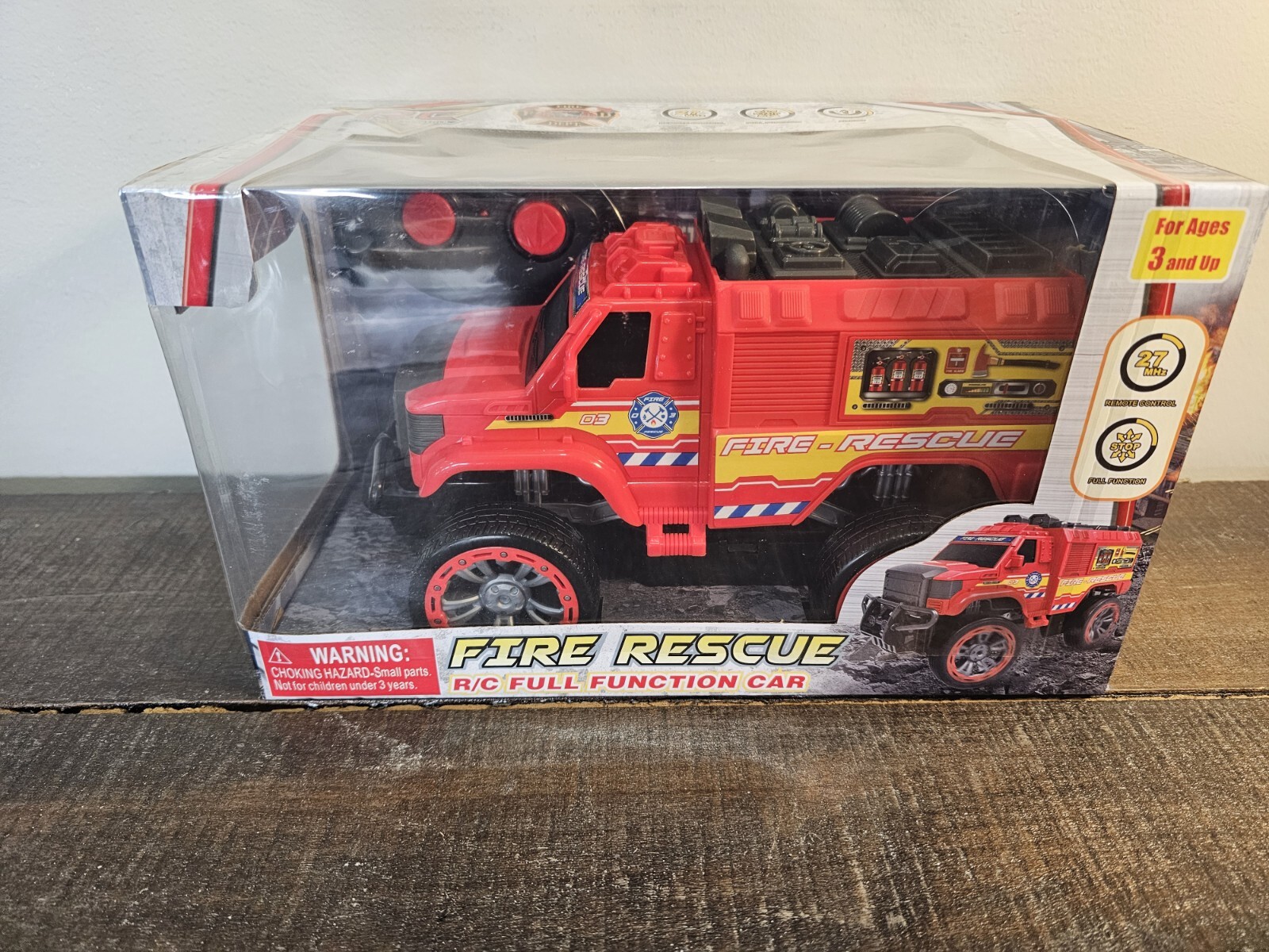 Fire Rescue R/C Full Function Car