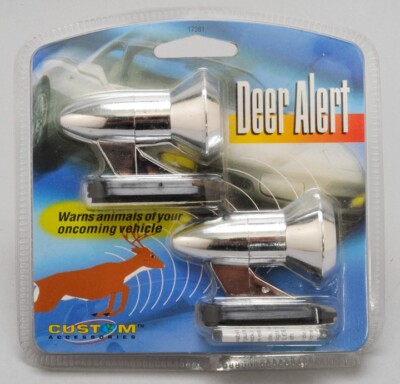 Custom Accessories Deer Alert Animal Warning Whistle Brand New Sealed