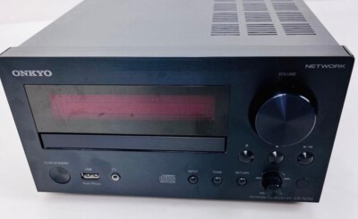 ONKYO CR-N755 amplifier receiver CD Player Network Black Very Good
