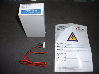 Autocom # 1536,  12 volt power lead for Active-PLUS or Super Pro AVi