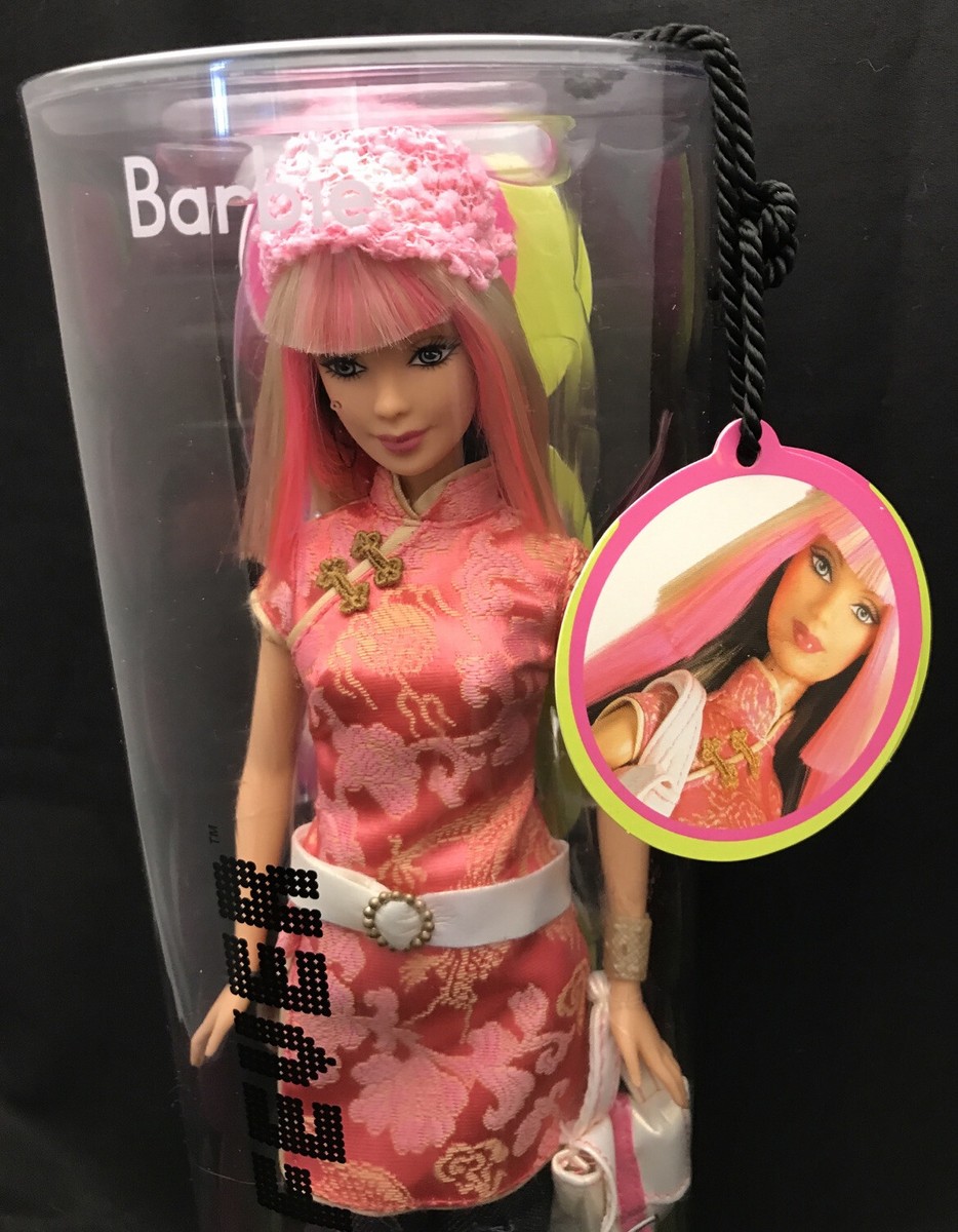 限定値下げ‼️ 希少！！　バービー Barbie  fashion fever Fashion Fever Barbie Sparkle & Shine w Rooted Lashes