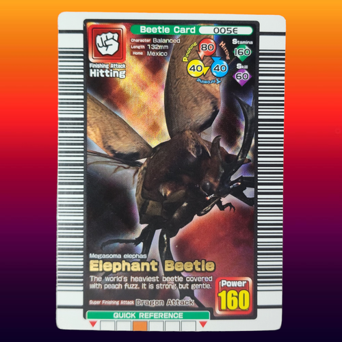 Sega Mushiking Beetle Arcade Cards English Version 9 & 10 Choose Your Favorites - Picture 48 of 75