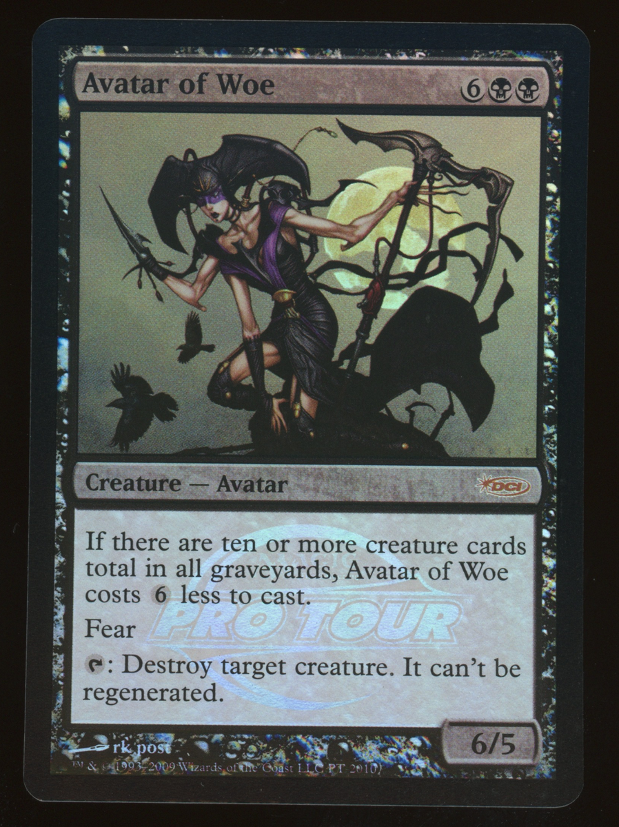 Avatar of Woe - Foil - MTG Pro Tour Promos - RareCo | eBay
