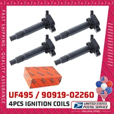 Set of 4 Ignition Coil For Toyota Camry Tacoma Tundra 4Runner UF495 C1426