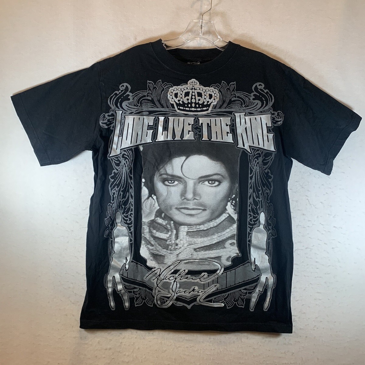 Michael Jackson Men's T-Shirt Size Large “Long Live The King