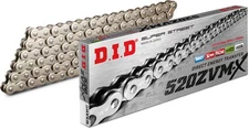 D.I.D. X-RING CHAIN NICKEL Nickel 520-150L #520ZVMXS-150L