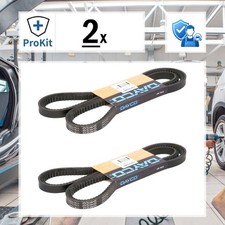 2x Dayco Keilriemen für VW PASSAT B3/B4 Variant PASSAT B3/B4 GOLF II JETTA II