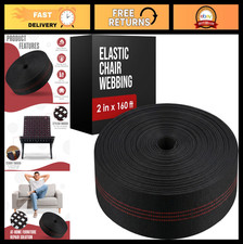 Upholstery Webbing 2 Inch - 160ft Elastic Chair Couch Repair Material