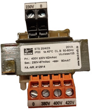 Sicherheitstransformator / Instrument transformer STS 20/4/23