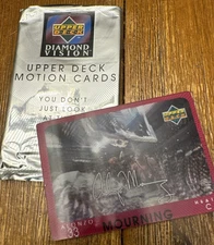 1997-98 Upper Deck Diamond Vision 3D 33 Alonzo Mourning Signature Moves