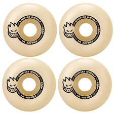 Spitfire Skateboard Wheels 52mm F4 95A Lil Softies Classic Natural
