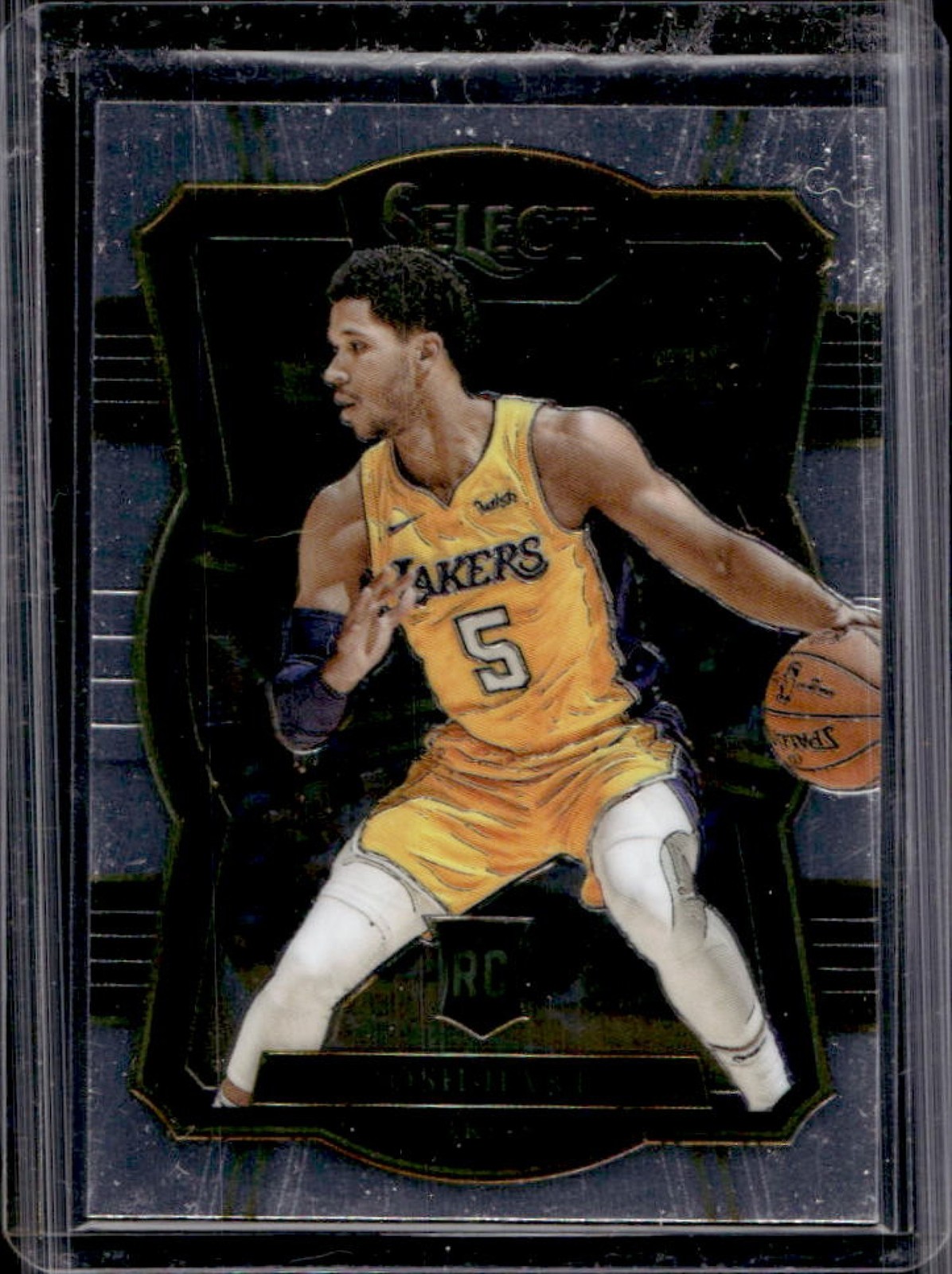 2017-18 Panini Select Josh Hart RC Rookie Premier Level #130 Lakers