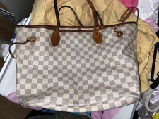 Borsa Louis Vuitton Neverfull MM Damier Azur. Originale. Usata