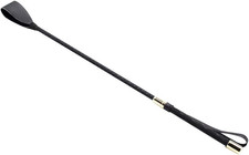 Peitsche aus Leder, Reitgerte, Reitgerte aus Kunstleder, mit rutschfestem Griff,