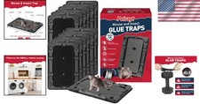 Mouse  Insect Traps 12 Pack, Heavier Sticky Traps with Non-Toxic Glue for Mice