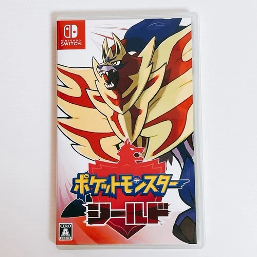 Nintendo Switch Pokemon Shield Japanese Ver. Multilingual Complete Tested Japan