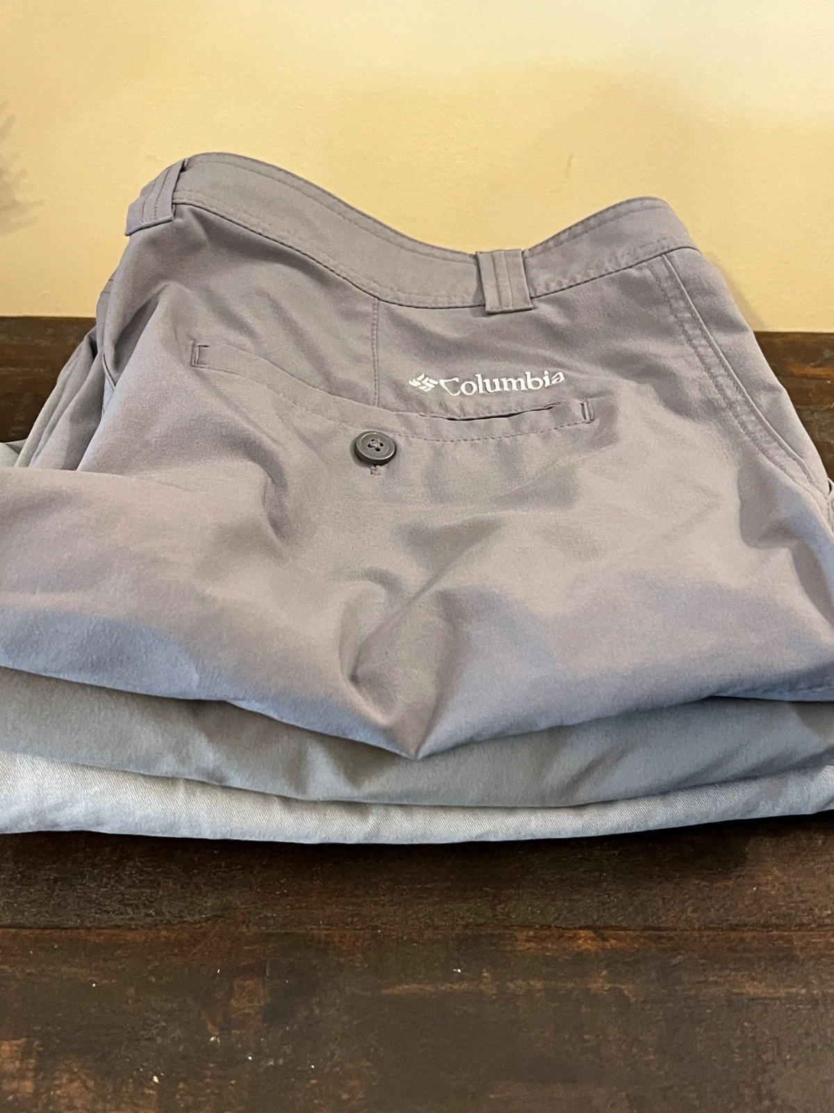 LOT Of 3 Columbia Old Navy Gray Shorts Men 36 Wicking Lightweight Quick Dry READ
